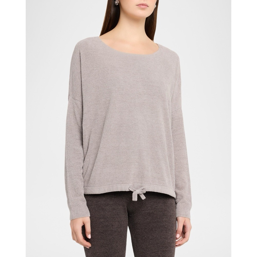 Barefoot Dreams Dove Gray Cozychic Ultra Lite Sweater Size 1X